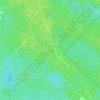 Mapa topográfico Коза, altitud, relieve