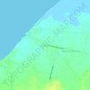 Mapa topográfico Semiring, altitud, relieve