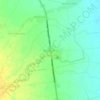 Mapa topográfico Babanuang, altitud, relieve