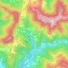 Mapa topográfico Nenno, altitud, relieve