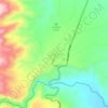 Mapa topográfico La Sierra, altitud, relieve