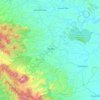 Mapa topográfico Bangko, altitud, relieve