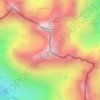 Mapa topográfico Авадхара, altitud, relieve