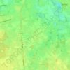 Mapa topográfico Achtel, altitud, relieve