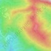 Mapa topográfico Кабаний провал, altitud, relieve