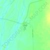 Mapa topográfico Jundah, altitud, relieve
