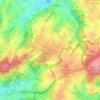 Mapa topográfico Koekamer, altitud, relieve