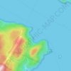 Mapa topográfico Anse de Tabatière, altitud, relieve