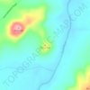 Mapa topográfico Peak Hill, altitud, relieve