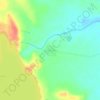 Mapa topográfico Cerro Prieto, altitud, relieve
