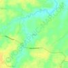 Mapa topográfico Jojog, altitud, relieve