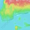 Mapa topográfico Rossport, altitud, relieve