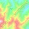 Mapa topográfico El Águila, altitud, relieve