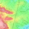 Mapa topográfico Hameau du Plessis, altitud, relieve