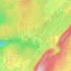 Mapa topográfico La Fromagerie, altitud, relieve