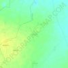 Mapa topográfico Karsana, altitud, relieve