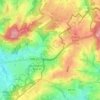 Mapa topográfico Breucq - Le Breucq, altitud, relieve