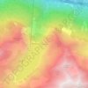 Mapa topográfico Bissorte, altitud, relieve