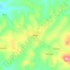 Mapa topográfico Diabo, altitud, relieve
