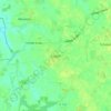 Mapa topográfico Engeln, altitud, relieve