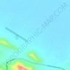 Mapa topográfico Hato El Socorro, altitud, relieve