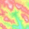 Mapa topográfico Tatasi, altitud, relieve