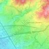 Mapa topográfico Walden 7, altitud, relieve