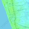 Mapa topográfico Valanjavazhi, altitud, relieve