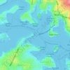 Mapa topográfico Yurulbin Point, altitud, relieve