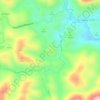 Mapa topográfico 784, altitud, relieve
