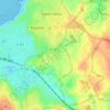 Mapa topográfico Le Petit Paramé, altitud, relieve