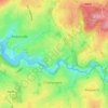 Mapa topográfico Outrewarche, altitud, relieve
