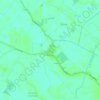 Mapa topográfico Burana, altitud, relieve