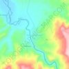 Mapa topográfico Ejido Tepuzhuacan, altitud, relieve