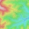 Mapa topográfico el Cingle Gros, altitud, relieve