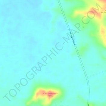 Mapa topográfico MORINDÓ, altitud, relieve
