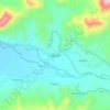 Mapa topográfico Macuaco, altitud, relieve