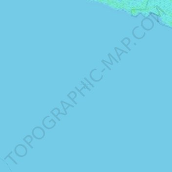 Mapa topográfico San Carlos Bay, altitud, relieve