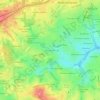 Mapa topográfico Morningside, altitud, relieve