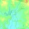 Mapa topográfico Dammapeta, altitud, relieve