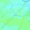 Mapa topográfico Wambaw Corner, altitud, relieve