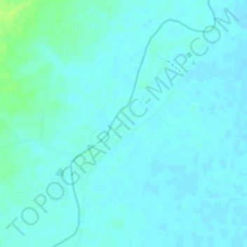 Mapa topográfico LETICIA, altitud, relieve