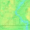 Mapa topográfico West Tampa Heights, altitud, relieve