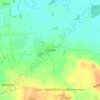 Mapa topográfico Tockwith, altitud, relieve