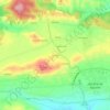 Mapa topográfico Farrobo, altitud, relieve