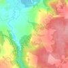 Mapa topográfico Денисьево, altitud, relieve