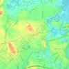 Mapa topográfico Pinefield, altitud, relieve