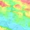 Mapa topográfico Véret, altitud, relieve
