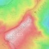 Mapa topográfico Izaña, altitud, relieve