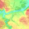 Mapa topográfico Малая Володарка, altitud, relieve